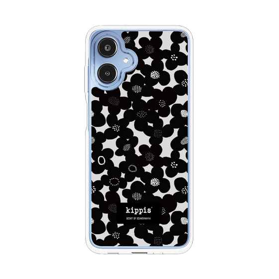 スリムプロテクションケース［ kippis® - Kevät 春 - ブラック ］