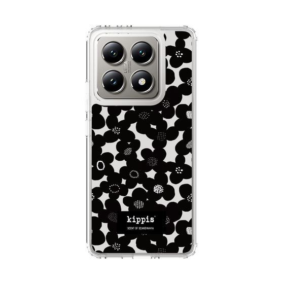 スリムプロテクションケース［ kippis® - Kevät 春 - ブラック ］