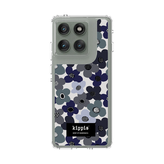 スリムプロテクションケース［ kippis® - Kevät 春 - ネイビー ］