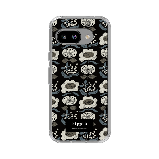 スリムプロテクションケース［ kippis® - Kumpula クンプラの街 - ブラック ］