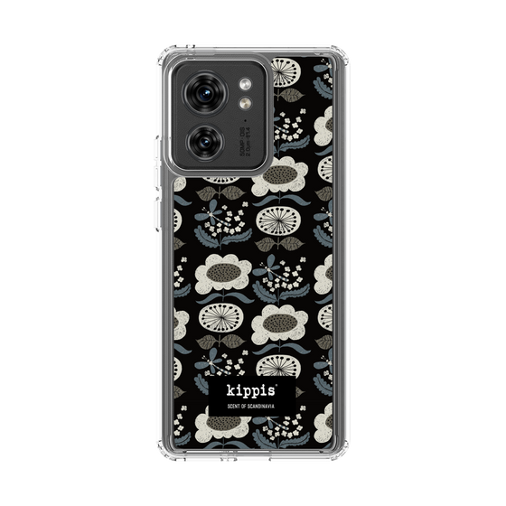 スリムプロテクションケース［ kippis® - Kumpula クンプラの街 - ブラック ］
