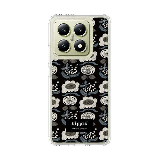 スリムプロテクションケース［ kippis® - Kumpula クンプラの街 - ブラック ］
