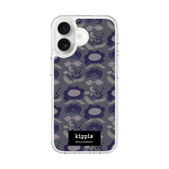 スリムプロテクションケース［ kippis® - Kumpula クンプラの街 - パープル ］