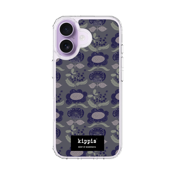 スリムプロテクションケース［ kippis® - Kumpula クンプラの街 - パープル ］