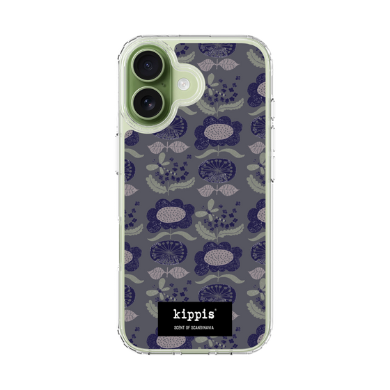スリムプロテクションケース［ kippis® - Kumpula クンプラの街 - パープル ］