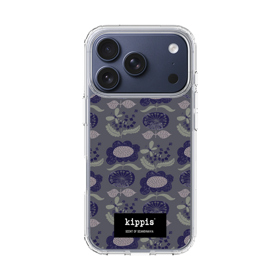 スリムプロテクションケース［ kippis® - Kumpula クンプラの街 - パープル ］