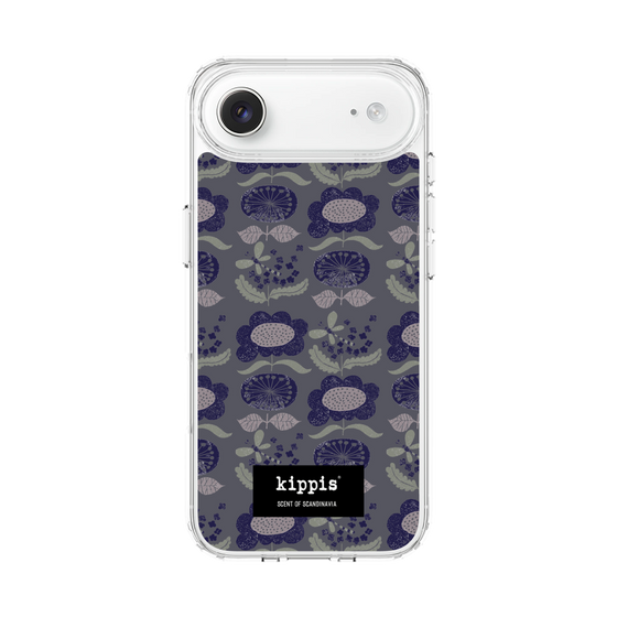 スリムプロテクションケース［ kippis® - Kumpula クンプラの街 - パープル ］