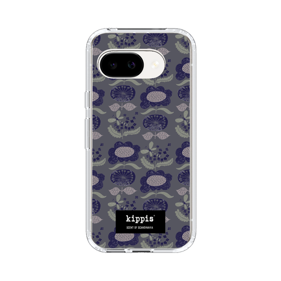 スリムプロテクションケース［ kippis® - Kumpula クンプラの街 - パープル ］