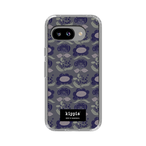 スリムプロテクションケース［ kippis® - Kumpula クンプラの街 - パープル ］