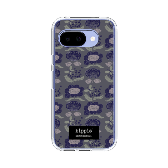 スリムプロテクションケース［ kippis® - Kumpula クンプラの街 - パープル ］