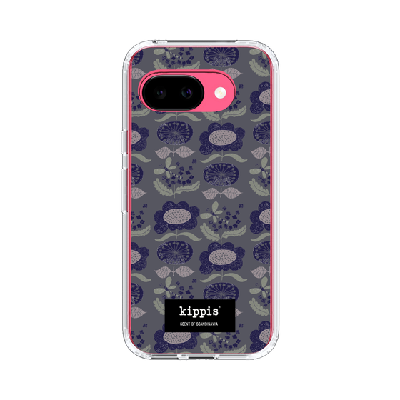 スリムプロテクションケース［ kippis® - Kumpula クンプラの街 - パープル ］