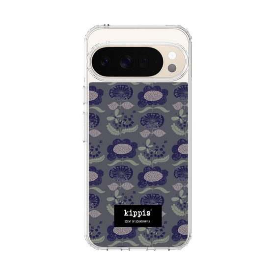 スリムプロテクションケース［ kippis® - Kumpula クンプラの街 - パープル ］