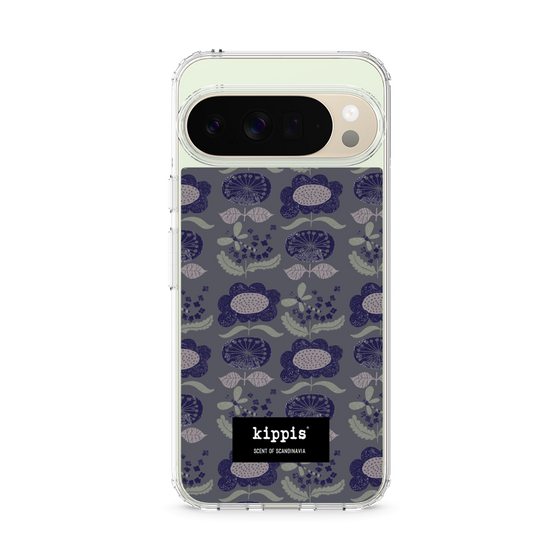 スリムプロテクションケース［ kippis® - Kumpula クンプラの街 - パープル ］