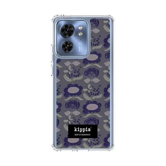 スリムプロテクションケース［ kippis® - Kumpula クンプラの街 - パープル ］