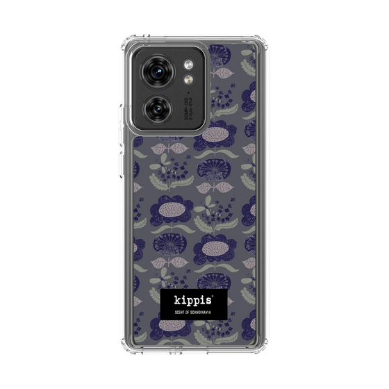 スリムプロテクションケース［ kippis® - Kumpula クンプラの街 - パープル ］