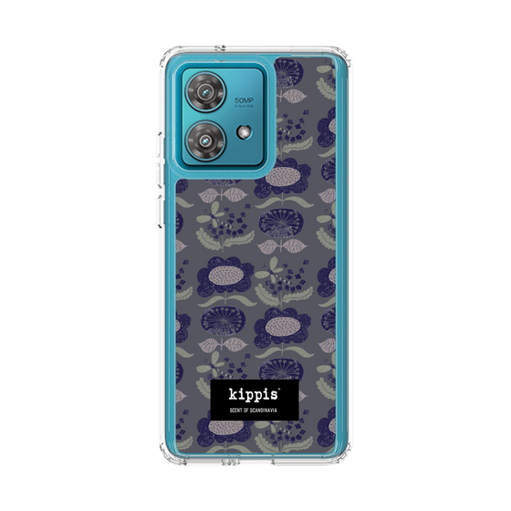 スリムプロテクションケース［ kippis® - Kumpula クンプラの街 - パープル ］