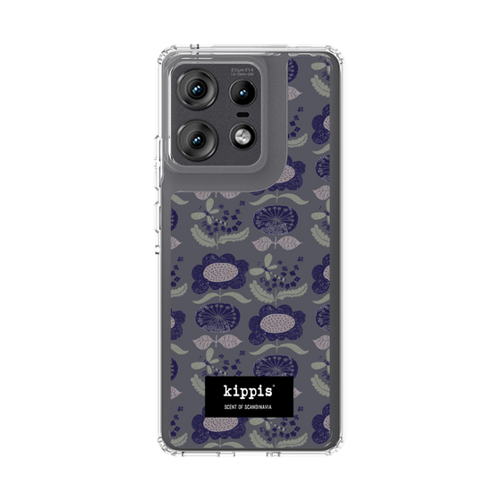 スリムプロテクションケース［ kippis® - Kumpula クンプラの街 - パープル ］