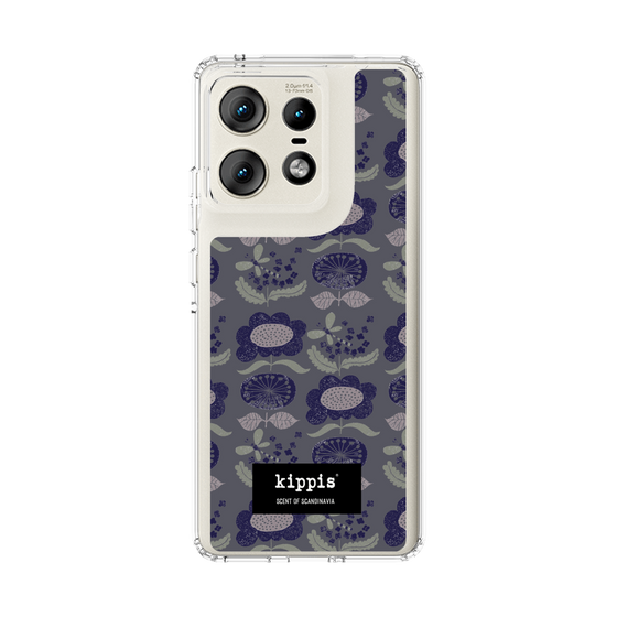 スリムプロテクションケース［ kippis® - Kumpula クンプラの街 - パープル ］