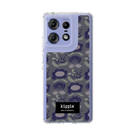 スリムプロテクションケース［ kippis® - Kumpula クンプラの街 - パープル ］