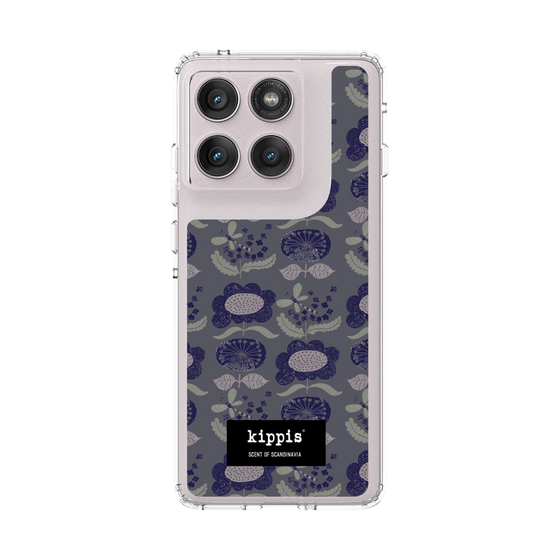 スリムプロテクションケース［ kippis® - Kumpula クンプラの街 - パープル ］