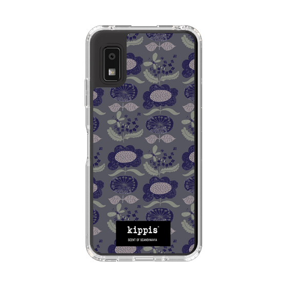 スリムプロテクションケース［ kippis® - Kumpula クンプラの街 - パープル ］