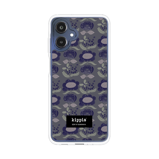 スリムプロテクションケース［ kippis® - Kumpula クンプラの街 - パープル ］