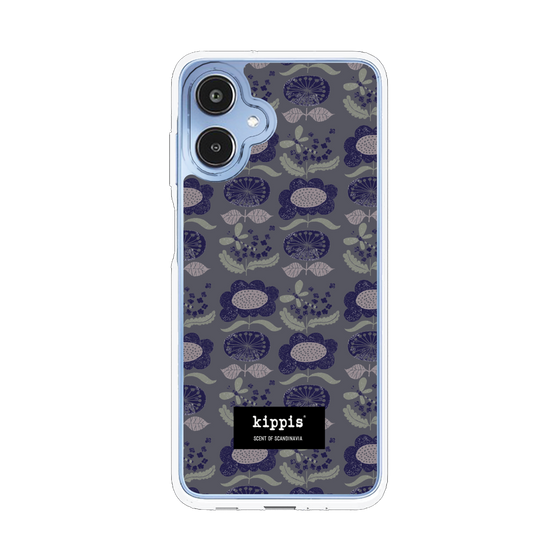 スリムプロテクションケース［ kippis® - Kumpula クンプラの街 - パープル ］