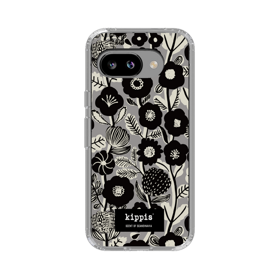 スリムプロテクションケース［ kippis® - Ihmekasvi 不思議な植物 - グレー ］