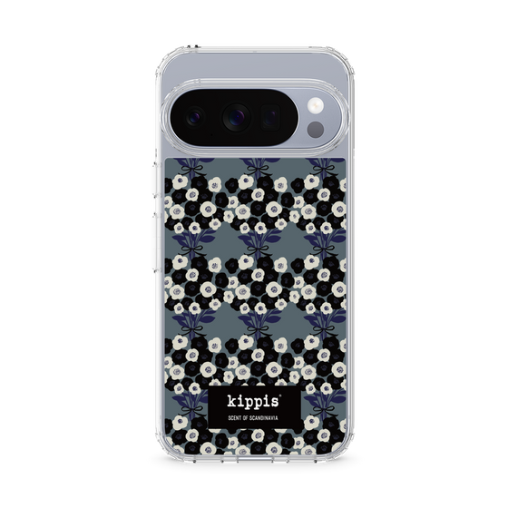 スリムプロテクションケース［ kippis® - Kukkakimppu 花束 - グリーン ］