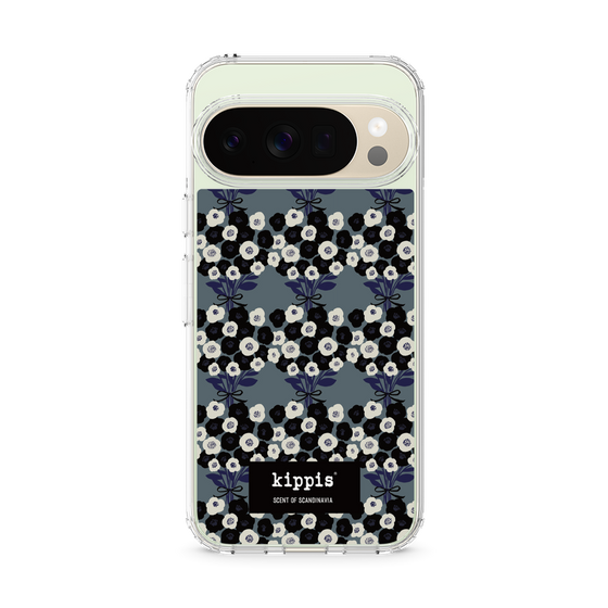 スリムプロテクションケース［ kippis® - Kukkakimppu 花束 - グリーン ］