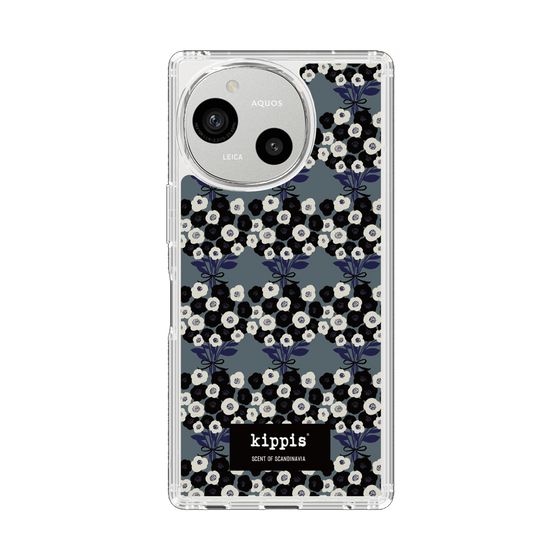 スリムプロテクションケース［ kippis® - Kukkakimppu 花束 - グリーン ］