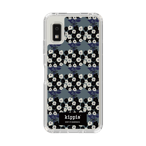 スリムプロテクションケース［ kippis® - Kukkakimppu 花束 - グリーン ］