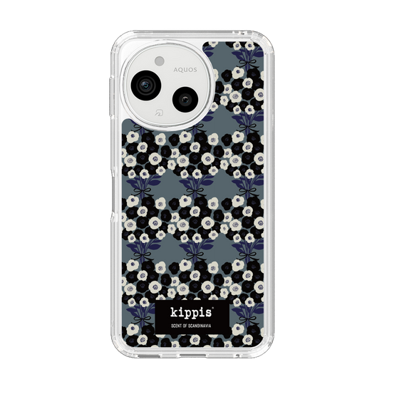 スリムプロテクションケース［ kippis® - Kukkakimppu 花束 - グリーン ］