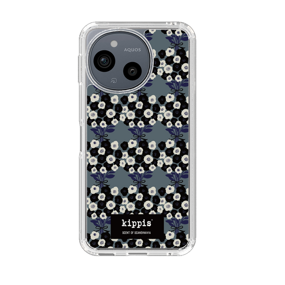 スリムプロテクションケース［ kippis® - Kukkakimppu 花束 - グリーン ］