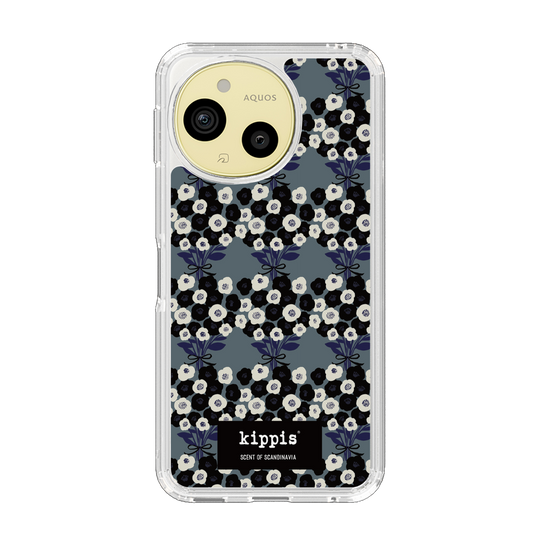 スリムプロテクションケース［ kippis® - Kukkakimppu 花束 - グリーン ］