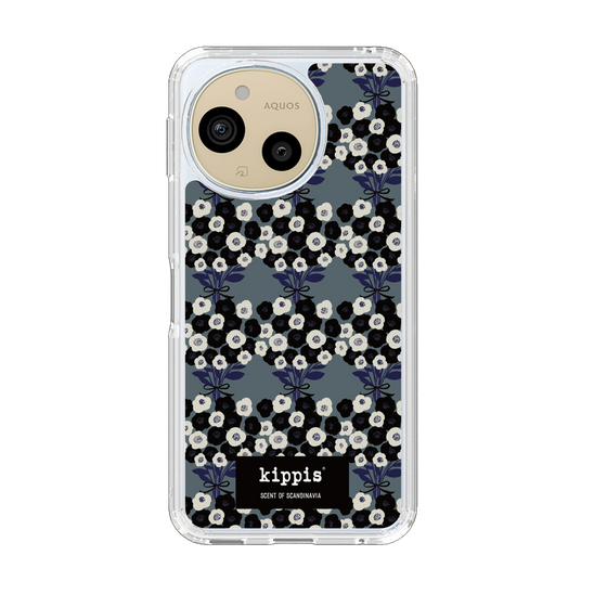 スリムプロテクションケース［ kippis® - Kukkakimppu 花束 - グリーン ］