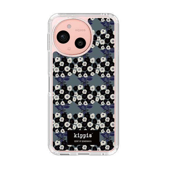 スリムプロテクションケース［ kippis® - Kukkakimppu 花束 - グリーン ］