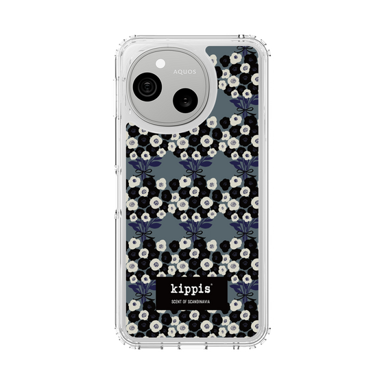 スリムプロテクションケース［ kippis® - Kukkakimppu 花束 - グリーン ］