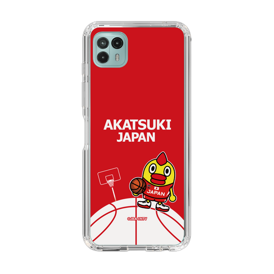 スリムプロテクションケース［ そらジロー×AKATSUKI JAPAN - ティップオフ - ワードマーク ］