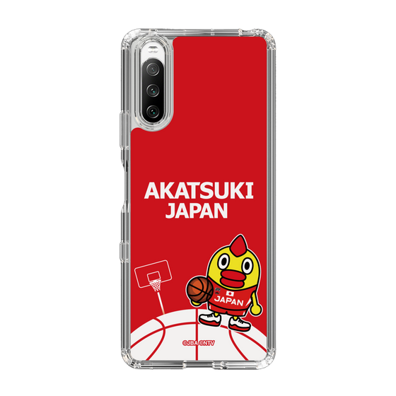 スリムプロテクションケース［ そらジロー×AKATSUKI JAPAN - ティップオフ - ワードマーク ］