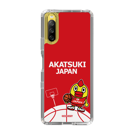 スリムプロテクションケース［ そらジロー×AKATSUKI JAPAN - ティップオフ - ワードマーク ］