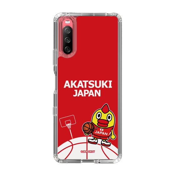 スリムプロテクションケース［ そらジロー×AKATSUKI JAPAN - ティップオフ - ワードマーク ］