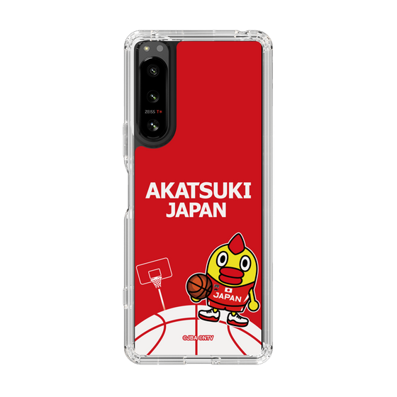 スリムプロテクションケース［ そらジロー×AKATSUKI JAPAN - ティップオフ - ワードマーク ］