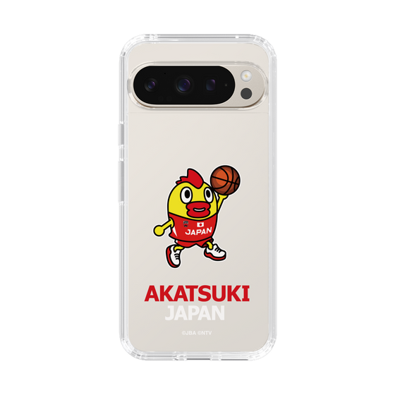 スリムプロテクションケース［ そらシ?ロー×AKATSUKI JAPAN - レイアップシュート - クリア ］