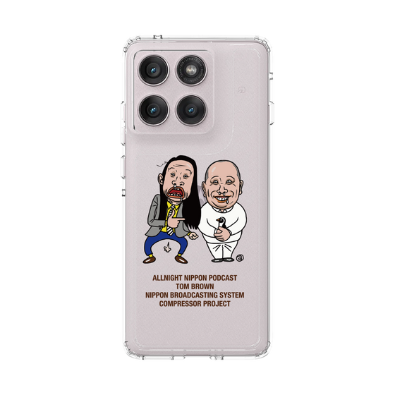 スリムプロテクションケース［ ニッポン放送 - オールナイトニッポンPodcast[トム・ブラウン] クリア ］