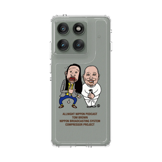 スリムプロテクションケース［ ニッポン放送 - オールナイトニッポンPodcast[トム・ブラウン] クリア ］