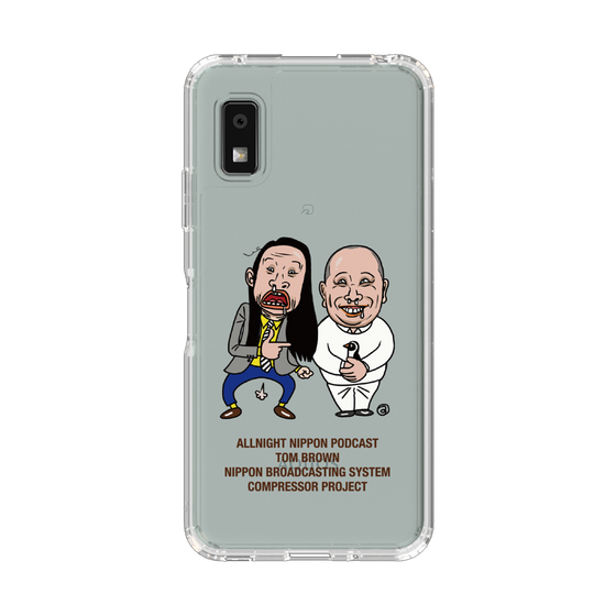 スリムプロテクションケース［ ニッポン放送 - オールナイトニッポンPodcast[トム・ブラウン] クリア ］