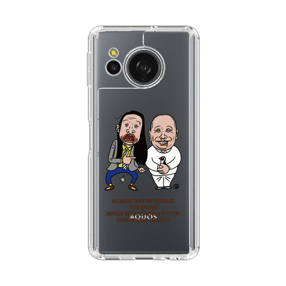 スリムプロテクションケース［ ニッポン放送 - オールナイトニッポンPodcast[トム・ブラウン] クリア ］
