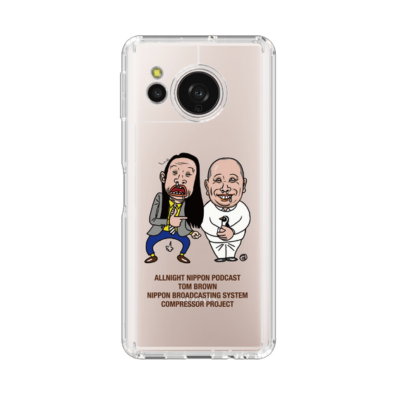 スリムプロテクションケース［ ニッポン放送 - オールナイトニッポンPodcast[トム・ブラウン] クリア ］