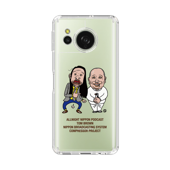 スリムプロテクションケース［ ニッポン放送 - オールナイトニッポンPodcast[トム・ブラウン] クリア ］